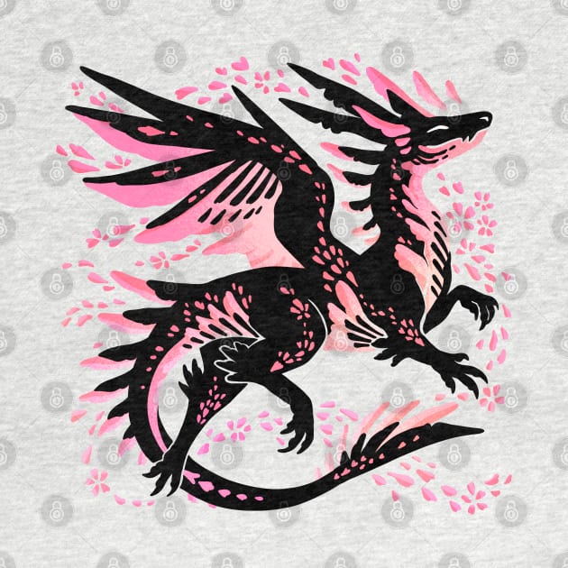 Cherry Blossom Dragon by Things By Diana